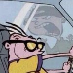 Get the heck out my car!