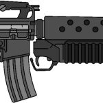 Colt M16A2 (with M203 and A1-Barrel)