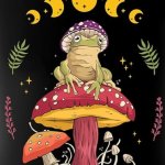 Wizard frog from a mug.