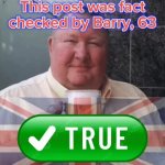 This post was fact checked by Barry 63 meme
