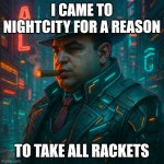 Cyberpunk Capone meme