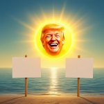 Trump Sun template