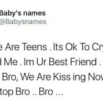 Bro, We Are Teens