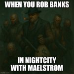 Capone bank robbery meme