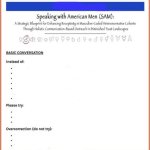 Speaking with American Men