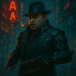 Cyberpunk capone meme