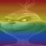 Rainbow grinch