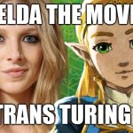 Zelda the Movie - The Trans Turing Test | ZELDA THE MOVIE; THE TRANS TURING TEST | image tagged in trans zelda | made w/ Imgflip meme maker