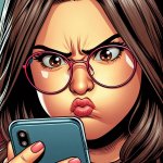 Angry woman