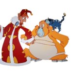Animated Rincewind and The Librarian