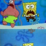 Spongebob and Patrick Running | image tagged in spongebob and patrick running | made w/ Imgflip meme maker