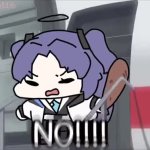 Yuuka NO DON'T SAY IT GIF Template