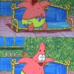Patrick sleeping