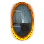 Apature science orange portal