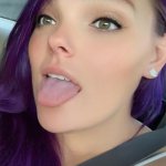 Tongue out