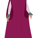 Princess Odette Wearing Cloak Cape