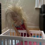 Barbie crazy hair