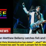Weird dream I had | Muse Frontman Matthew Bellamy catches fish and keeps it as pet; Bassist Chris Wolstenholme has stated "...what?" While Drummer Dominic Howard has said "he said 'a pwoper fish for keeping' on the trip" | image tagged in breaking news template | made w/ Imgflip meme maker
