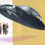 Retro Future Prediction Flying Car