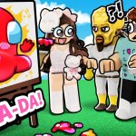 dani flamingo temprist denis roblox meme art among us