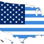 Anti-Trump/Anti-MAGA American Opposition flag map