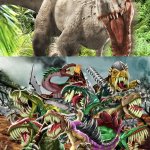 Indominus Predasaurs meme