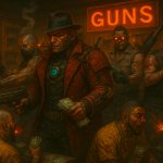 Maelstrom don capone kills Valentino gangs takes gunshop racket meme