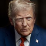 Trump's 2025 updated portrait