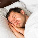Sleeping man