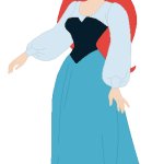 Ariel in her Peasant Dress