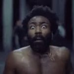 donald glover running GIF Template
