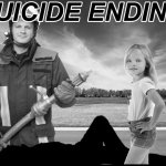 Suicide ending meme