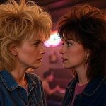 80's stare