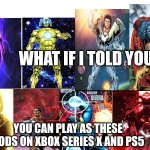 Gods of Monarch Rise to Power&Justice meme