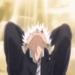 Gojo backshots GIF Template