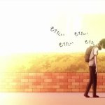 Love is war emo boy shame walk GIF Template