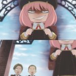 Anya evil smirk