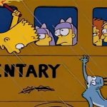 Bart Simpson School Bus Monster