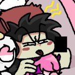 Kanon being angry because smol