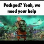 Packgod we need your help GIF Template