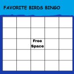 favorite birds bingo