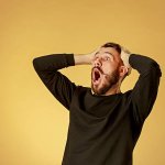shocked man