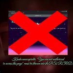 Throw '401 Unauthorized' into the PS2 RSOD | Kinda unacceptable. “You are not authorized to access this page” must be thrown into the PS2 RSOD. | image tagged in playstation 2 red screen of death,revenge,pretty girl,girl,beautiful girl,girlfriend | made w/ Imgflip meme maker