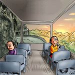Two guys on a bus | image tagged in two guys on a bus | made w/ Imgflip meme maker