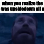 poor ants | when you realize the map was upsidedown all along | image tagged in gifs,funny | made w/ Imgflip video-to-gif maker