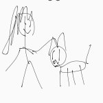 me petting my cat