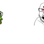 Pepe and angry soy