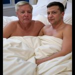 Lindsey Graham in bed with Zelensky