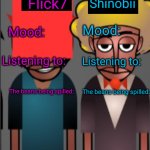 Shinobii and Flick7 announcement temp meme