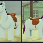 unicorn and white horse comparison